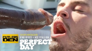 King Byrce breeds Ace Stallion&rsquo;s smooth cunt at Cutler&rsquo;s Den