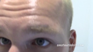 Sexually Curious Hetrosexual Dude With Handsome Europen Good Looks & Awesome Fit Body Jacks Off